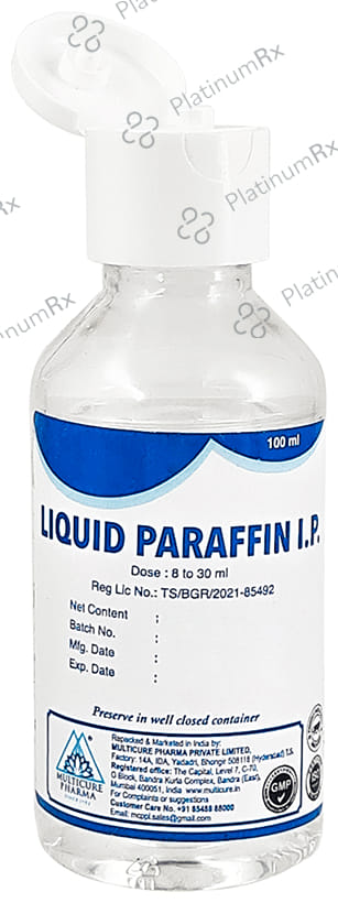 Multicure Liquid Paraffin I.P. 100 Liquid