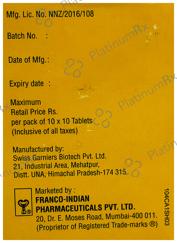 Relaxyl Plus 100/325mg Tablet 10s