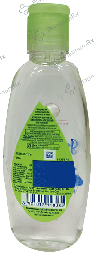 Johnson's Baby Hair Oil 100ml