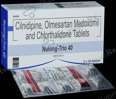 Nulong Trio 40/10/12.5mg Tablet 10s