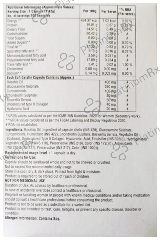 Goldcerin Total Soft Gelatin Capsule 10s