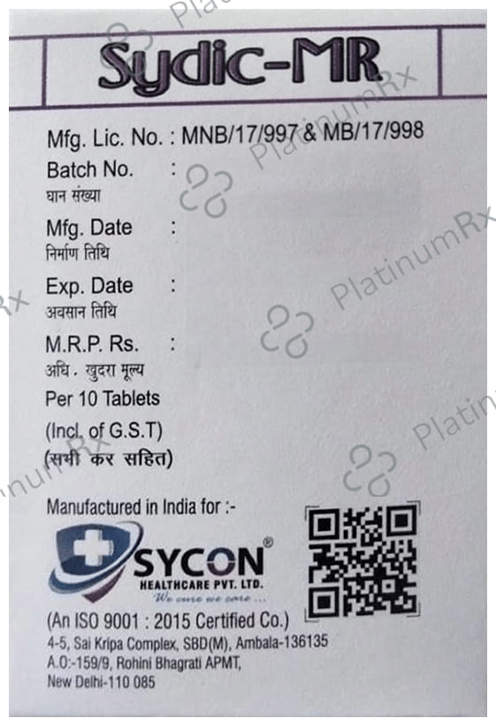 Sydic MR Tablet 10s