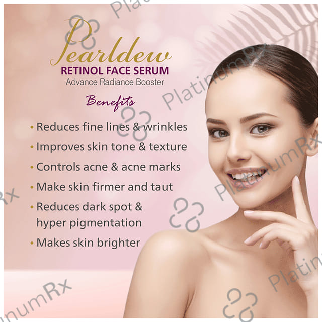 Pearldew Retinol Face Serum (50ml Each) 1 Bottle