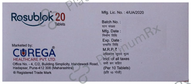 Rosublok 20mg Tablet