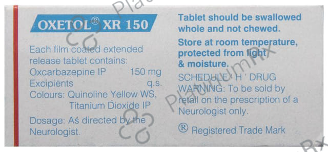 Oxetol XR 150mg Tablet ER 10s