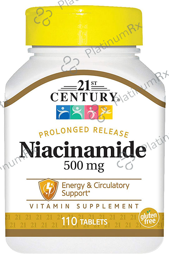 21st Century Niacinamide 500mg Tablet