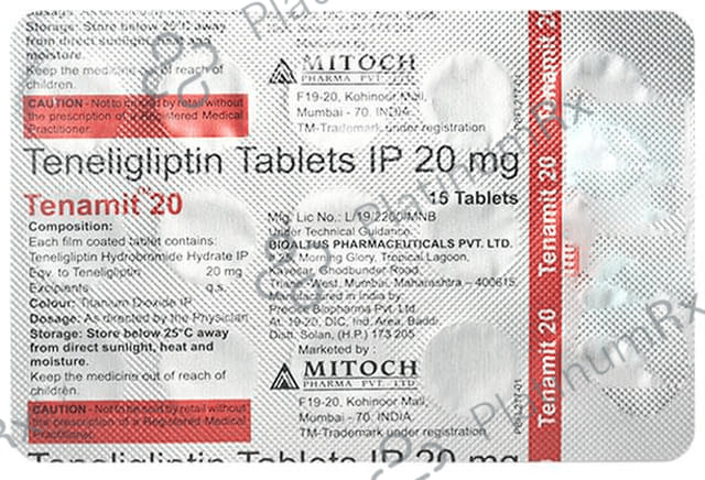 Tenamit 20 Tablet 15 Tablet