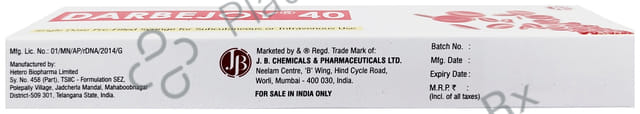 Darbejoy 40mcg Injection 1s
