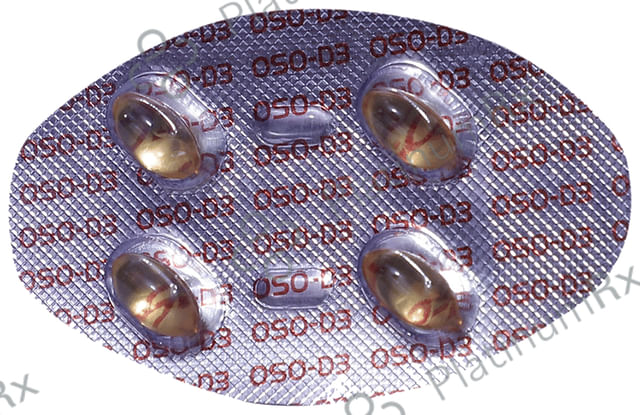 Oso-D3 Soft Gelatin Capsule