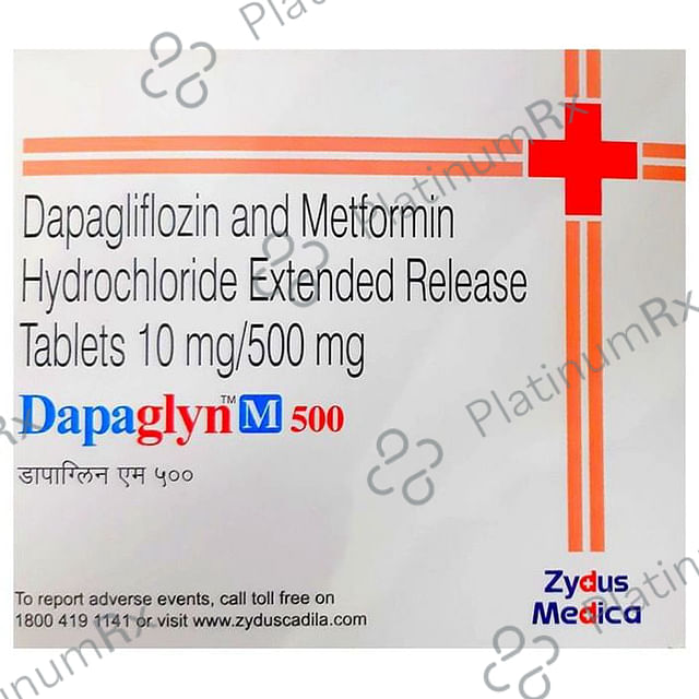 Dapaglyn M 10/500mg Tablet ER 15s
