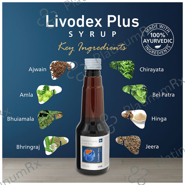 Livodex Plus Syrup (225ml Each) 1 Bottle