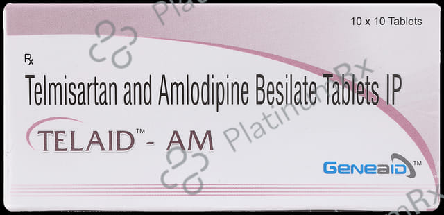 Telaid AM 5/40mg Tablet 10s