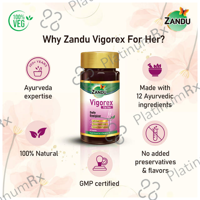 Zandu Vigorex for Her Capsule