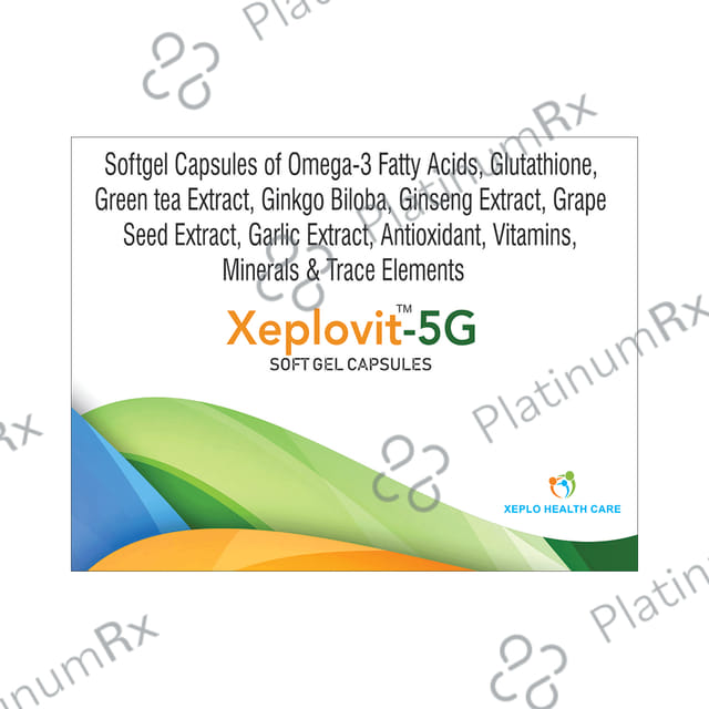 Xeplovit 5G Softgel Capsule 10s