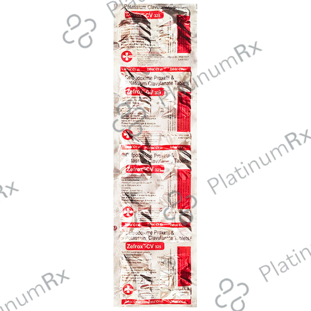 Zefrox-CV 325 Tablet