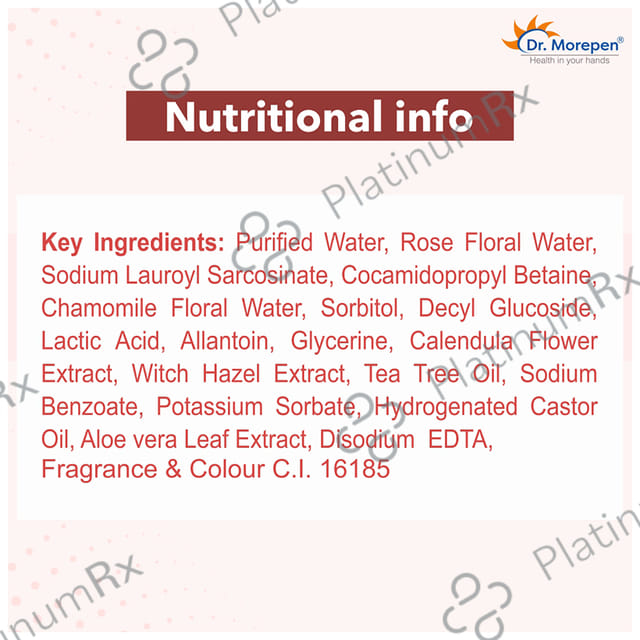 Dr. Morepen Clean & Pure Female Foam Intimate Wash