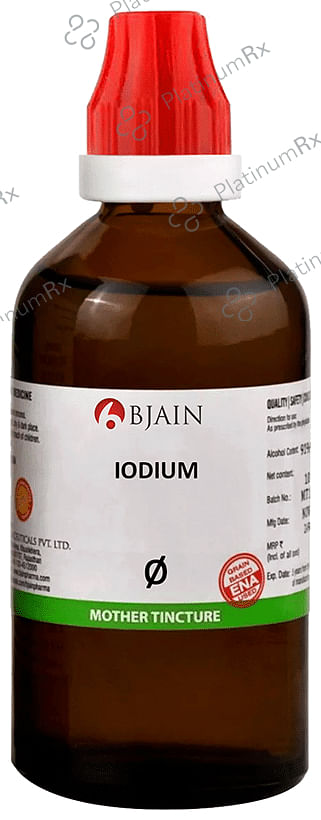 Bjain Iodium Mother Tincture Q 100 ml