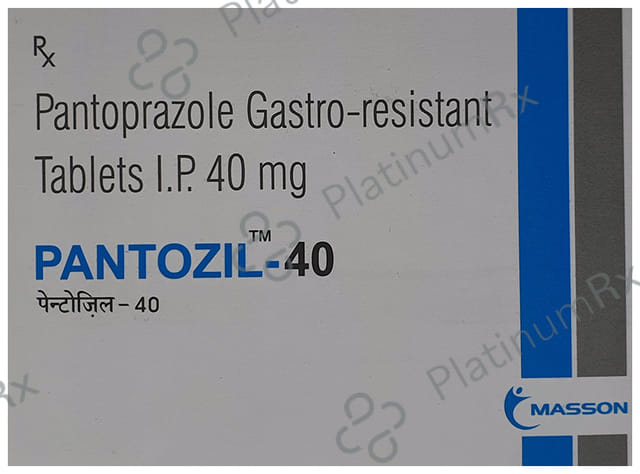 Pantozil 40 Tablet 10 Tablet Masson Health Pvt