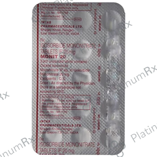 Monit 20 Tablet 10 Tablet