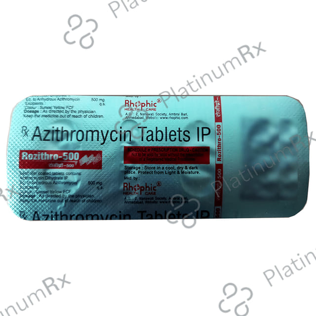Rozithro 500 Tablet