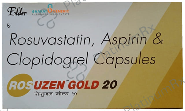 Rosuzen Gold 75mg/20mg/75mg Capsule