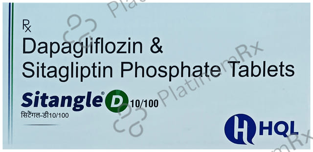 Sitangle D 10/100mg Tablet 10s