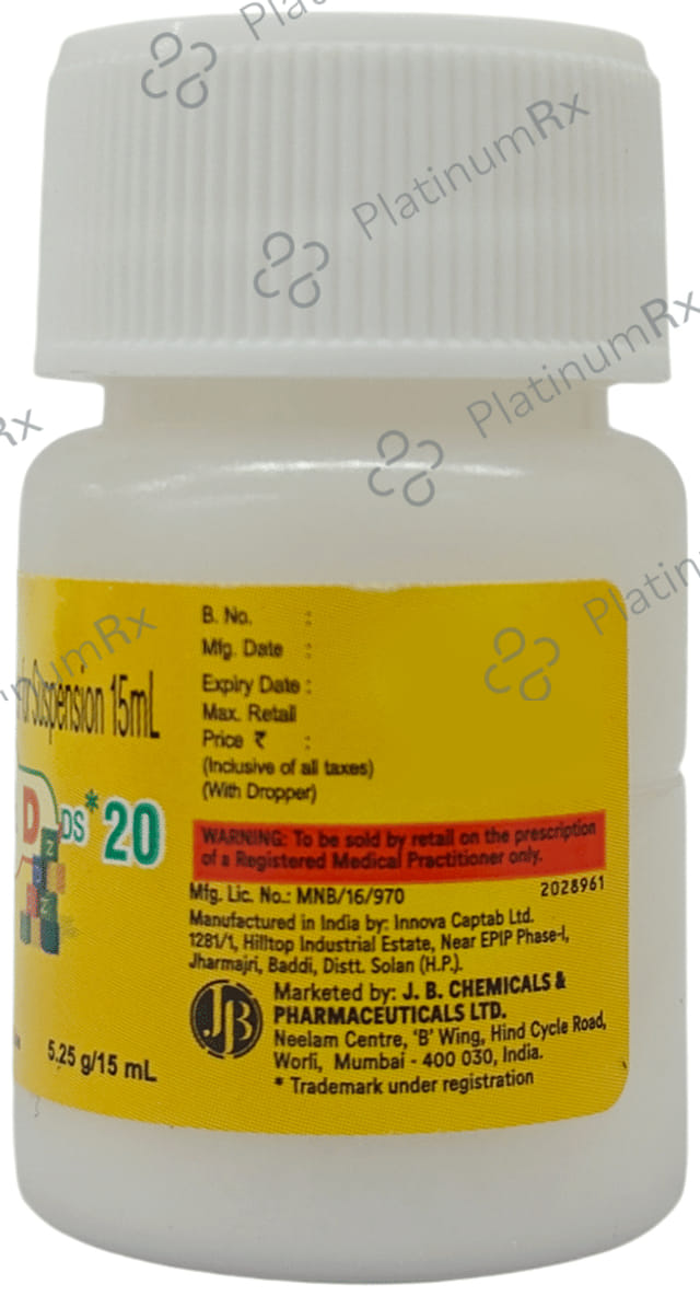 Z&D 20mg Dry Syrup 15ml