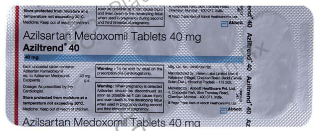 Aziltrend 40mg Tablet 10s