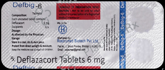 Defbig 6mg Tablet