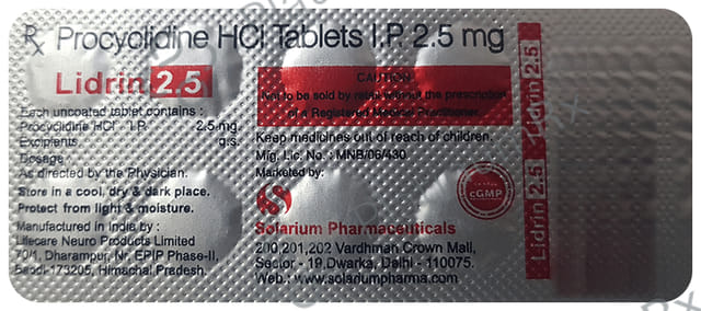 Lidrin 2.5 Tablet