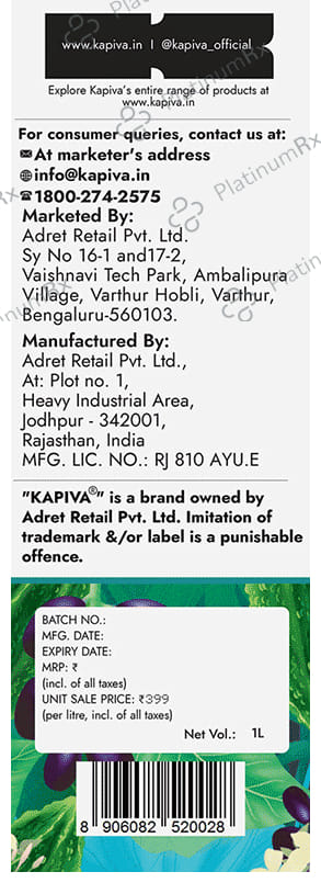 Kapiva Karela Jamun Juice - Helps Manage Blood Sugar Levels