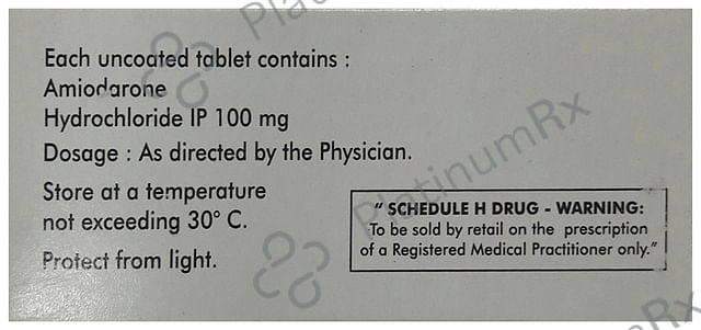 Amiodar 100mg Tablet 10s