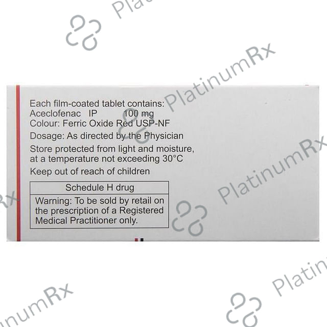 Zerodol 100mg Tablet 10s