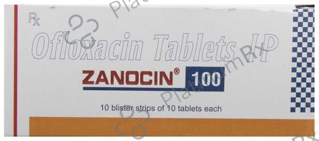 Zanocin 100mg Tablet 10s