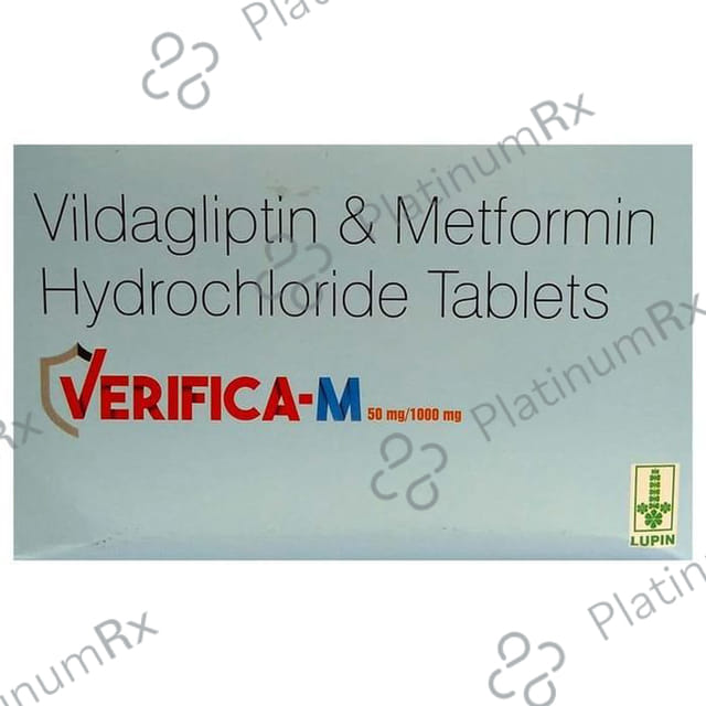 Verifica M 1000/50mg Tablet 10s