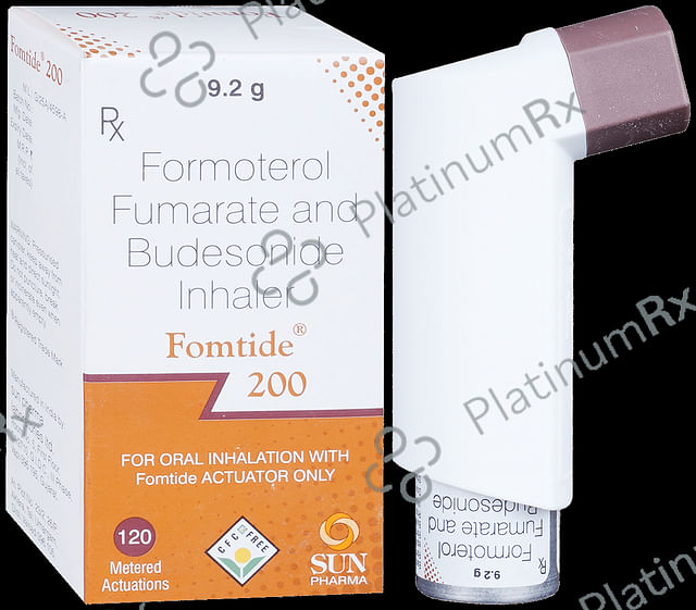 Fomtide 200/6mcg Inhaler 120MDI