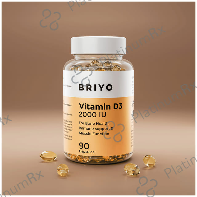 Briyo Vitamin D3 2000IU 90s