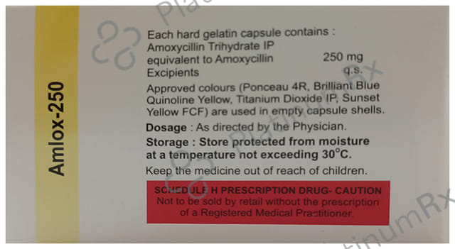 Amlox 250mg Capsule 10s