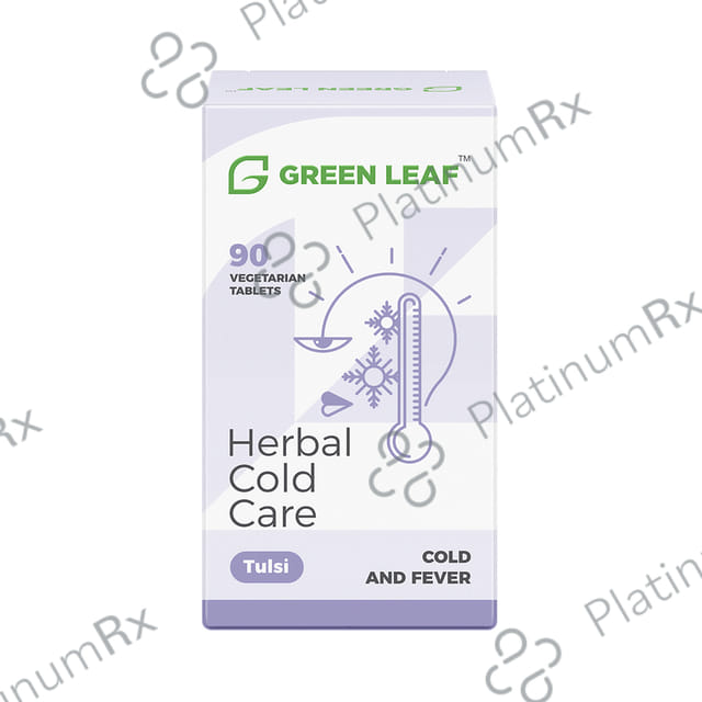 Green Leaf Tulsi Vegetarian Tablet