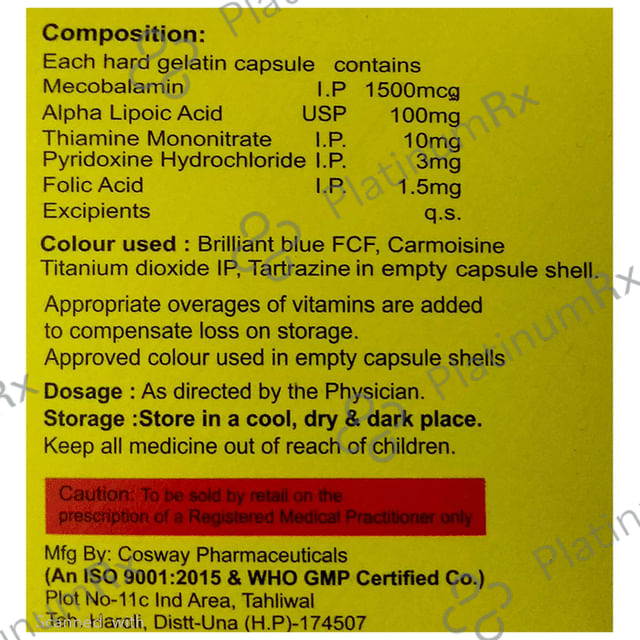 Curenerve Capsule