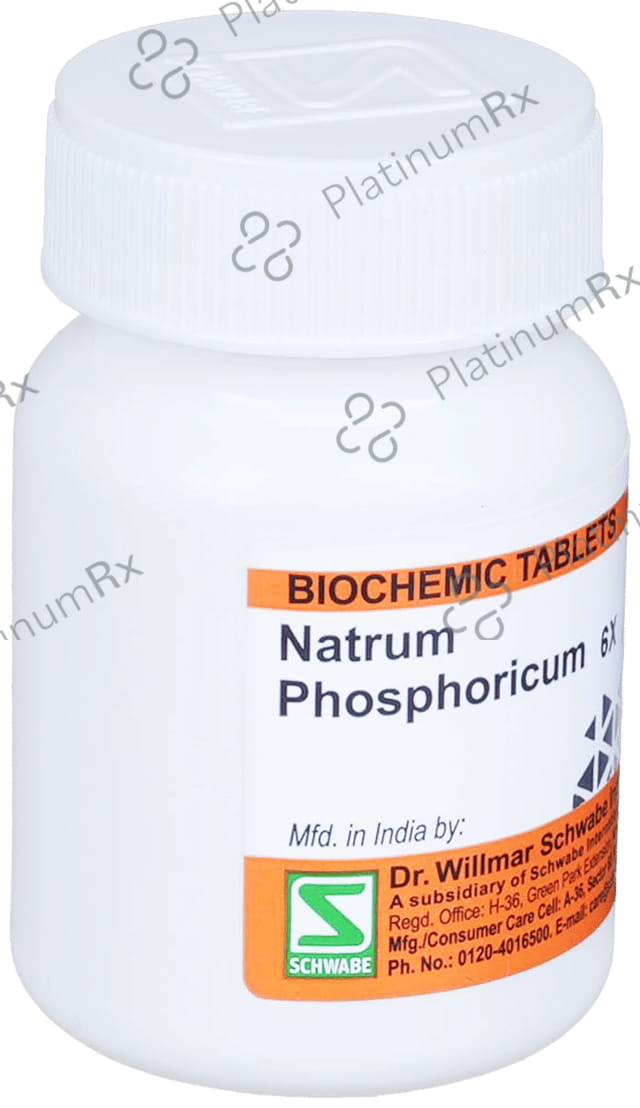 Dr Willmar Schwabe India Natrum Phosphoricum Biochemic Tablet 6X 25 gm