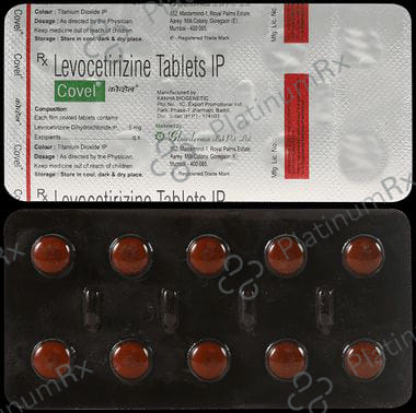 Covel 5mg Tablet 10s