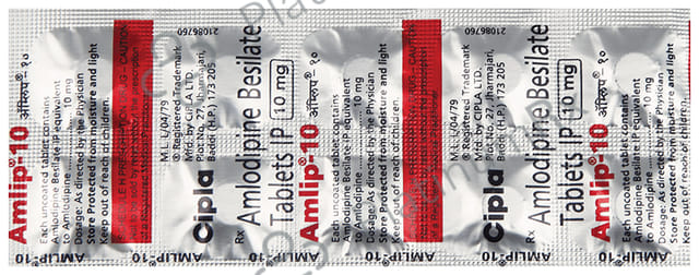 Amlip 10mg Tablet 10s