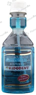 Kidodent Mouth Wash Bubble Fruit 150ml