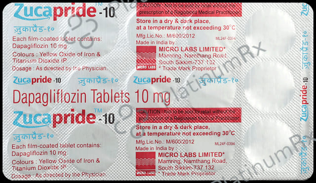 Zucapride 10mg Tablet 15s