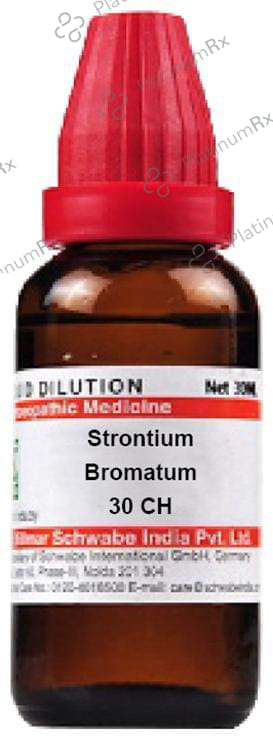 Dr Willmar Schwabe India Strontium Bromatum Dilution 30 CH