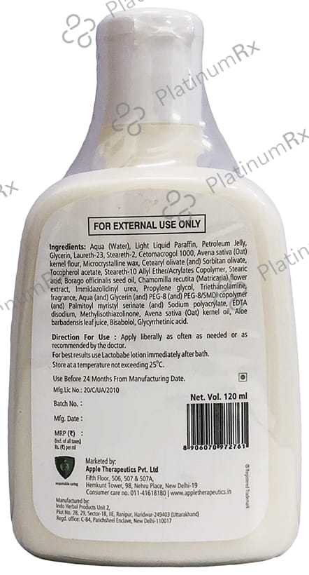 Lactobabe Lotion 120ml