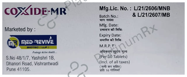 Coxide Tablet MR 10s