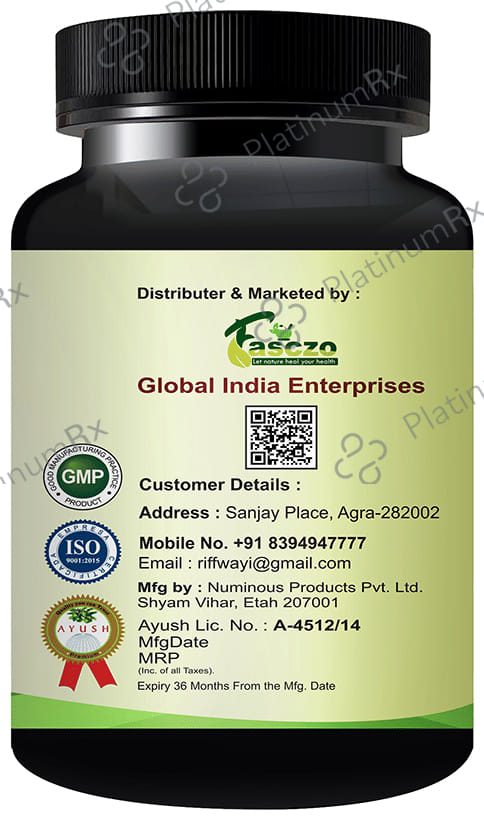 Fasczo Smokill 500mg Capsule 30 capsules