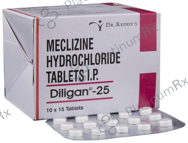 Diligan 25mg Tablet 15s